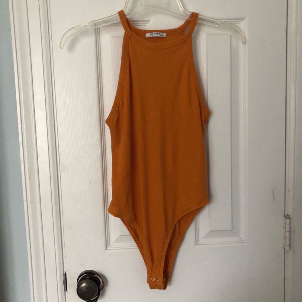 Orange Zara Bodysuit